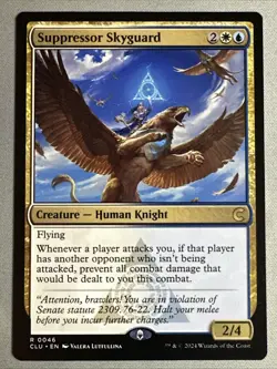 MTG / Suppressor Skyguard / CLU / #46 / Regular / Rare / NM - Image 1