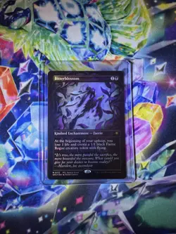 Bitterblossom - Foil - Borderless - Special Guests - Lorwyn Eclipsed MTG - Image 1