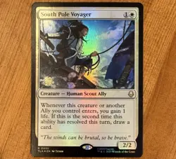 South Pole Voyager [Prerelease] R 0035, NM Foil Promo, MTG Avatar TLA Stamped - Image 1