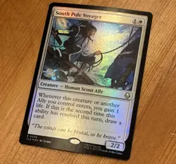 South Pole Voyager [Prerelease] R 0035, NM Foil Promo, MTG Avatar TLA Stamped - Image 2