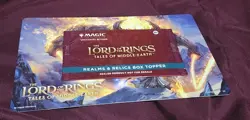 MTG Lord of the Rings Realms & Relics Box Topper Pack Factory Sealed - Image 1