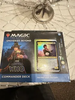 Magic The Gathering Doctor Who Blast From the Past Commander Deck New - Image 1