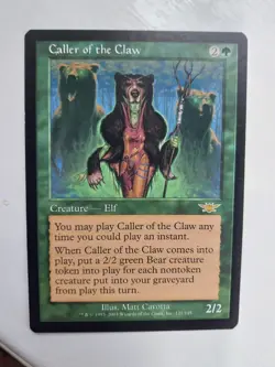 MTG [Magic the Gathering] Call of the Claw [Commander] [Premodern] NM/M - Image 1