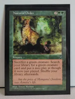 MTG - Natural Order - Visions - NM To LP - Rare - Image 1