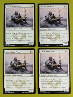 Abzan Battle Priest x4 Khans of Tarkir 4x Playset Magic the Gathering MTG - Image 1