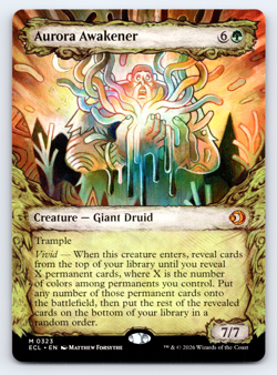 Aurora Awakener Showcase - Lorwyn Eclipsed MTG - Image 1