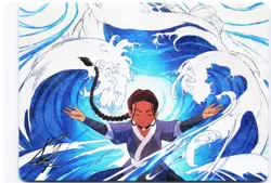 Katara, Water Tribe's Hope Art Card (Gold-Stamped) S Art Series: Avatar: 48 NM - Image 1
