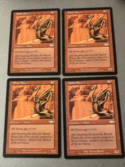 Blade Sliver X Legions Ex /NM Condition See Pics Front Back - Image 1