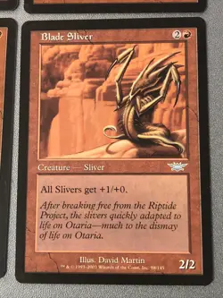 Blade Sliver X Legions Ex /NM Condition See Pics Front Back - Image 2