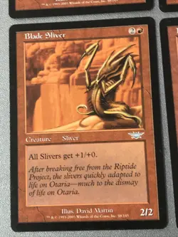 Blade Sliver X Legions Ex /NM Condition See Pics Front Back - Image 3