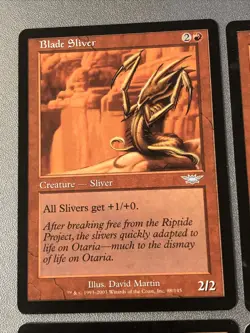 Blade Sliver X Legions Ex /NM Condition See Pics Front Back - Image 5