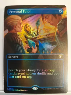 Personal Tutor (Borderless) Commander Masters Foil - Image 1