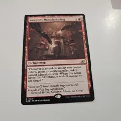 Weapons Manufacturing Edge of Eternities Regular Magic The Gathering MTG - Image 1