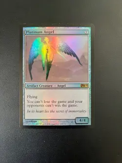 MTG- Platinum Angel x1 - M10 FOIL - Image 1
