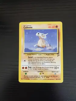 Cubone - Vintage Pokemon Base Set 2 WOTC #70/130 - FREE SHIPPING - LP - Image 1