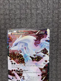 Pokemon Reshiram RC22/RC25 Ultra Rare Full Art Holo Legendary Treasures - Image 3