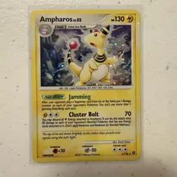 Pokemon TCG Ampharos 1/132 Holo Rare - Secret Wonders - LP - Image 1