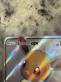 Pokemon TCG Eevee GX SM233 Full Art Black Star Promo Sun & Moon - Image 2