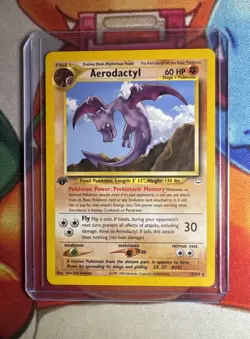 Pokemon TCG 1st Edition Aerodactyl 15/64 Neo Revelation Non-Holo Rare - NM - Image 1