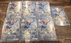 Greninja ex 132 - Pokemon TCG Scarlet & Violet Black Star Promo - Lot of (7) NM - Image 1