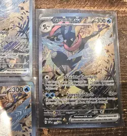 Greninja ex 132 - Pokemon TCG Scarlet & Violet Black Star Promo - Lot of (7) NM - Image 4
