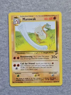 Pokemon TCG Base Set 2 Marowak 052/130 - Image 1