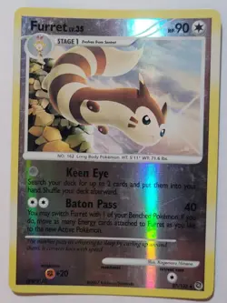 Furret Secret Wonders (Reverse Holo) 27/132 - Pokemon TCG 2007 - LP - Image 1