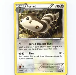 Furret Rare XY - Flashfire 82/106 LP Pokemon - Image 1