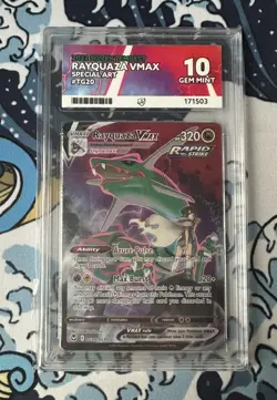 Rayquaza VMAX TG20/TG30 - Pokemon TCG - SWSH Silver Tempest - ACE 10 - Image 2