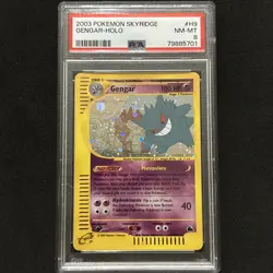 Gengar Skyridge H9/H32 MINT PSA 8 New Cert Holo Rare Vintage Pokemon - Image 1