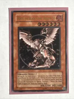 Horus the Black Flame Dragon LV6 SOD-EN007 Ultimate NM Yugioh - Image 1