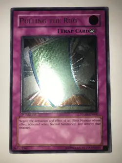 Yu-Gi-Oh! Pulling The Rug 1st Ed - Ultimate STON-EN060 LP/NM - Image 1