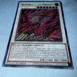 Yu-Gi-Oh! Bramble Rose Dragon *SECRET RARE* DOOD-EN039 1st Edition NM/M - Image 1