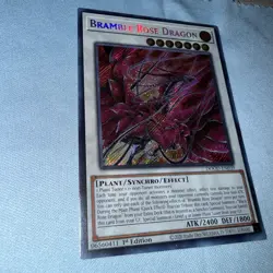 Yu-Gi-Oh! Bramble Rose Dragon *SECRET RARE* DOOD-EN039 1st Edition NM/M - Image 2