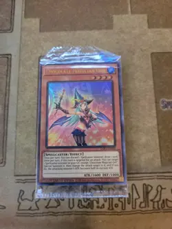YUGIOH CHOCOLATE MAGICIAN GIRL LART-EN046 ULTRA LIMITED ED SEALED - Image 1