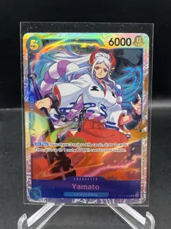 One Piece TCG Yamato OP13-054 Holo Foil NM - Image 1