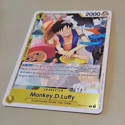 Monkey.D.Luffy OP10-111 Royal Blood One Piece TCG - English NM R Foil TCG CCG - Image 3