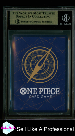 SHANKS SEC PAR 2022 ONE PIECE ROMANCE DAWN PRE ERRATA OP01120 BGS 10 - Image 2