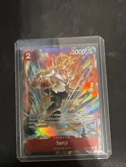 Sanji Parallel ST21-003 Starter Deck EX: Gear 5 English One Piece Alt Full Art - Image 1