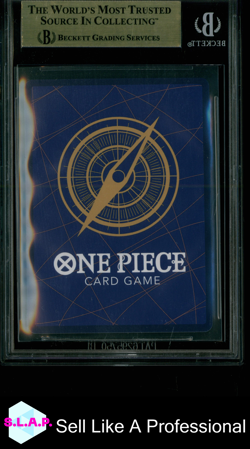 WHO'S WHO ALT ART UC/(BT) 2022 ONE PIECE ROMANCE DAWN PRE ERRATA OP01109 BGS 10 - Image 2