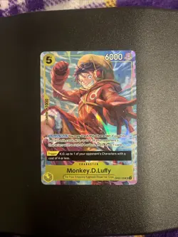 Monkey.D.Luffy OP07-109 Full Art - One Piece Illustration Box Vol. 3 Foil Promo - Image 1
