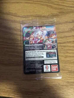 SEALED One Piece Monkey D. Luffy US Voyage College Basketball Card Rutgers 1/23 - Image 2