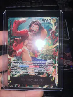 2nd Anniversary Tournament WINNER Monkey.D.Luffy One Piece TCG - ST13-003 - Image 1