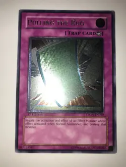 Yu-Gi-Oh! Pulling The Rug 1st Ed - Ultimate STON-EN060 LP/NM - Image 1