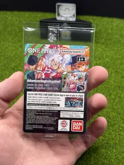 One Piece Monkey D. Luffy US Voyage College Card Rutgers SEALED, IN HAND, 1/23 - Image 4