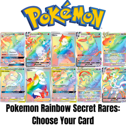 Pokemon Rainbow Secret Rare - Choose Your Card! English Near Mint 100% Authentic - Image 1