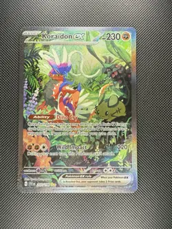 Pokemon TCG Koraidon EX Scarlet Violet Base Set Holo Card 247/198 - Image 1
