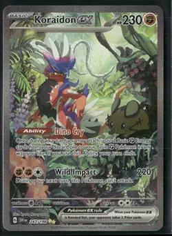 Pokemon TCG Koraidon EX Scarlet Violet Base Set Holo Card 247/198 - Image 1