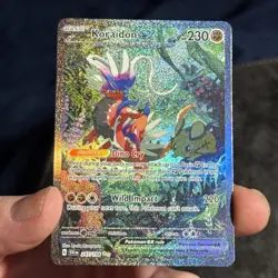 Pokemon Koraidon EX TCG Full Art Scarlet Violet Secret Rare Card 247/198 - Image 2