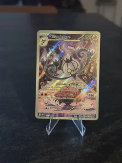 Pokemon TCG White Flare Chandelure Illustration Rare Card 103/086 M/Nm Condition - Image 1
